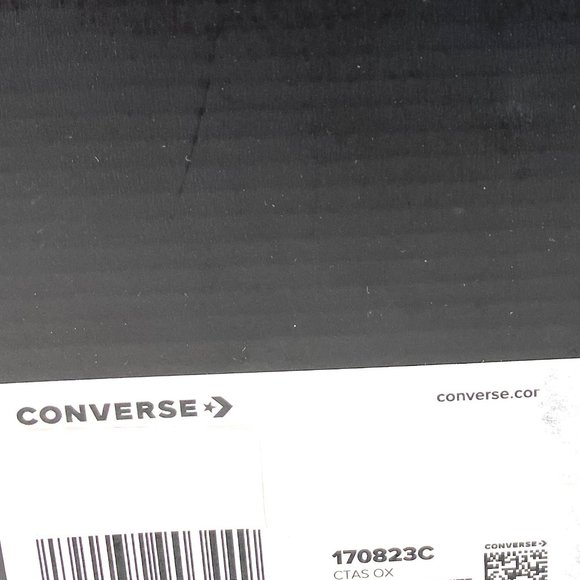 Converse CTAS OX Flower Print White Canvas Low Top Sneakers Men's Size 170823C - Picture 7 of 8